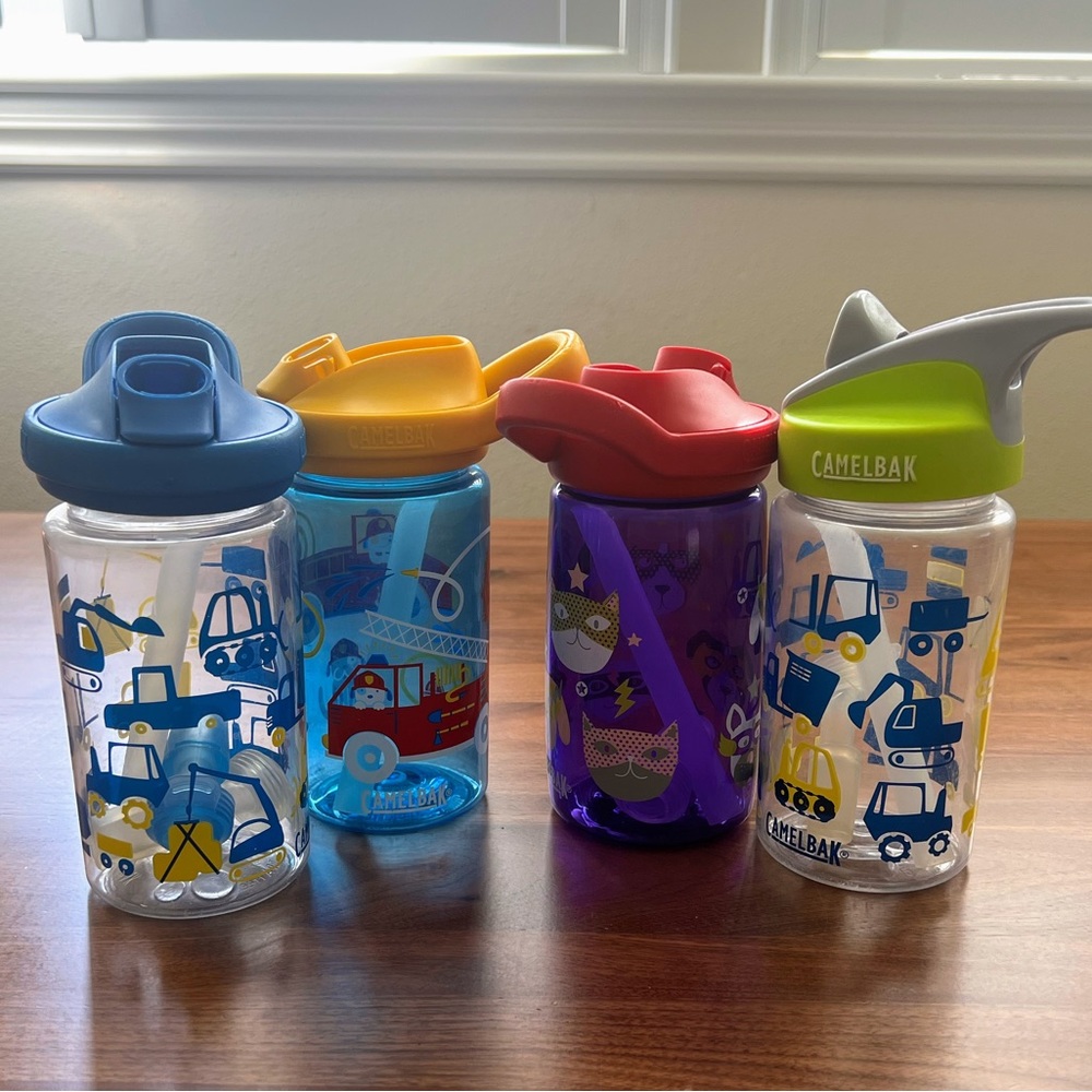 Used CamelBak Eddy+ 14oz kids water bottle